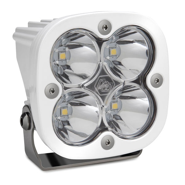 LED Light Pod White Clear Lens Spot Pattern Squadron Pro Baja Designs - 490001WT