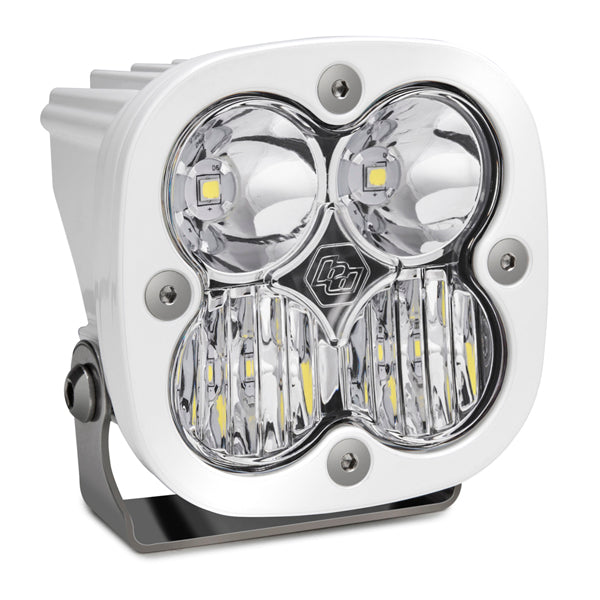 LED Light Pod White Clear Lens Driving/Combo Pattern Squadron Pro Baja Designs - 490003WT