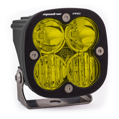 LED Light Pod Black Baja Amber Lens Driving/Combo Pattern Squadron Pro Baja Designs - 490013