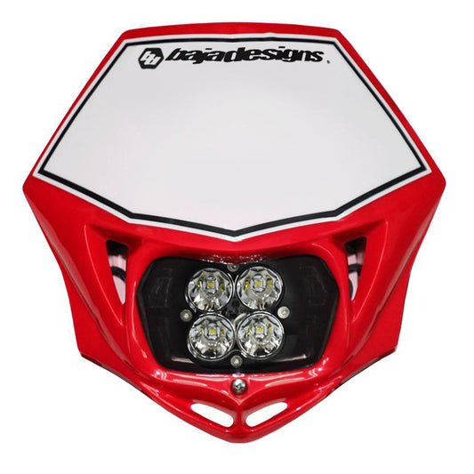 Motorcycle Headlight LED Race Light Red Squadron Pro Baja Designs - 4970014R