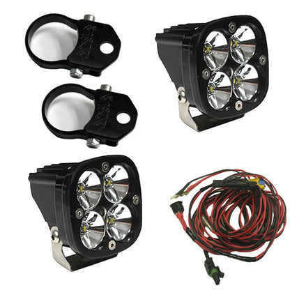 LED Light Pods Kit W/Vertical Mounts 2.00 Inch Harness Squadron Pro Baja Designs - 497108