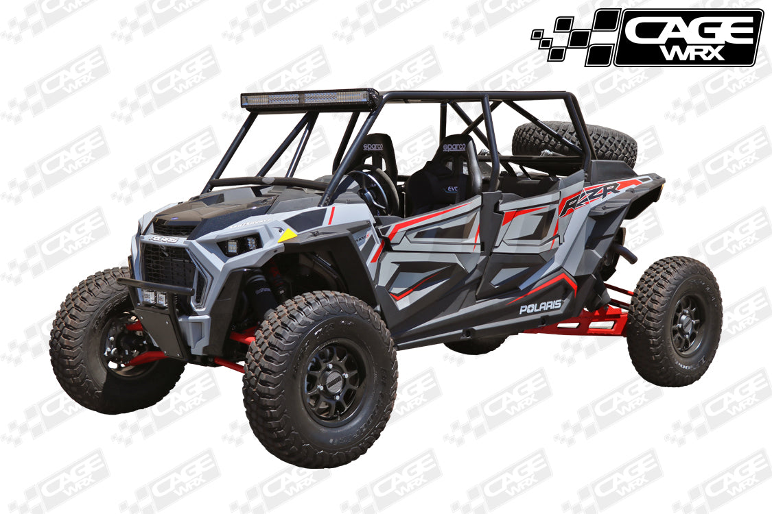Polaris RZR XP4 (2019-2023) / XP4 Turbo S Roll Cage | ASSEMBLED | "BAJA SPEC"