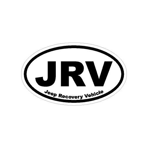 5" Jeep Recovery Vehicle Oval - Universal