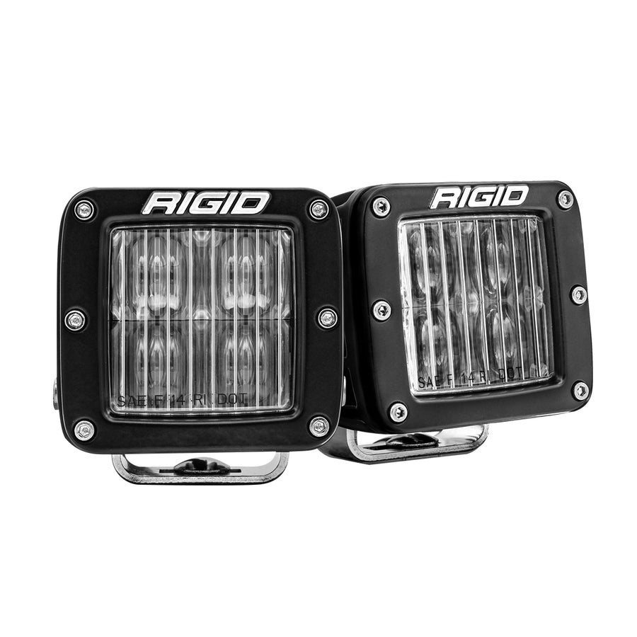 SAE Fog Light White Pair D-Series Pro RIGID Industries - Default Title