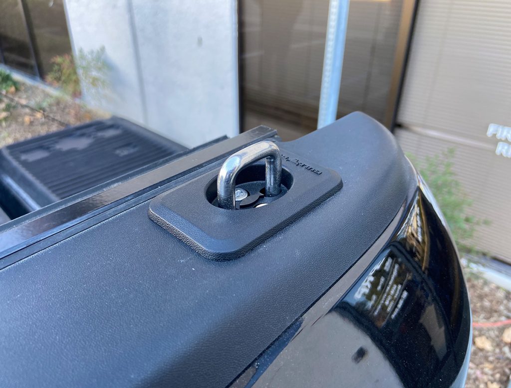 Raised Fit Retractable Tie-Down Anchors 2009 -Up Dodge RAM 1500/2500/3500 '14 -19 Toyota Tundra CrewMax 22'+ Hyundai Santa Cruz Bullring