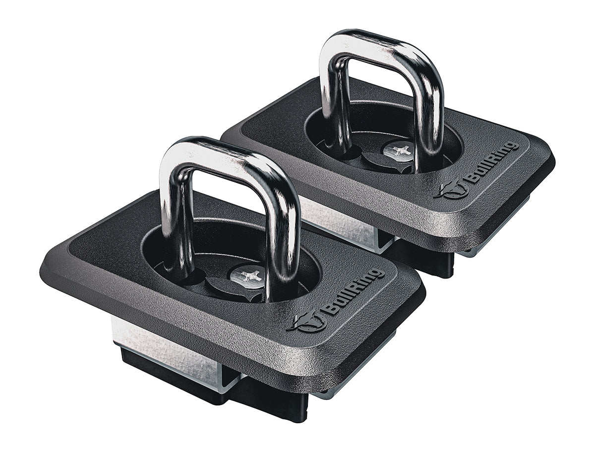 Raised Fit Retractable Tie-Down Anchors 2009+ Dodge RAM 1500/2500/3500 '14 -19 Toyota Tundra CrewMax 22'+ Hyundai Santa Cruz Bullring
