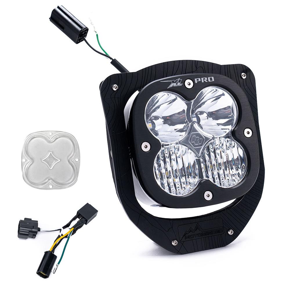 Husqvarna XL Pro D/C Headlight Kit w/ Hi-Low Harness 2024 FE 350S FE 501S FE350W FE 501W FE 450 TE 150 TE 250 TE 300 Driving Combo Clear - 507109