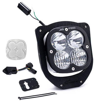 Husqvarna XL Pro D/C Headlight Kit w/ Dimmer 2024 FE 350S FE 501S FE350W FE 501W FE 450 TE 150 TE 250 TE 300 Driving Combo Clear - 507111