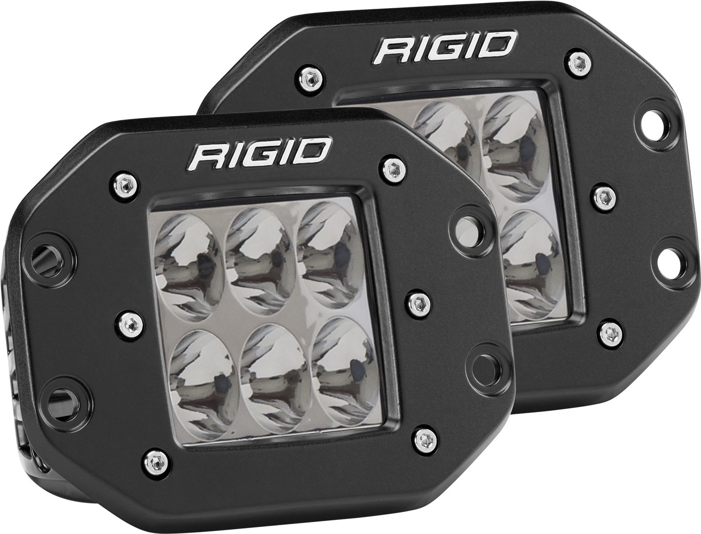 Driving Flush Mount Pair D-Series Pro RIGID Industries - Default Title