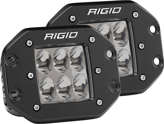 Driving Flush Mount Pair D-Series Pro RIGID Industries - Default Title