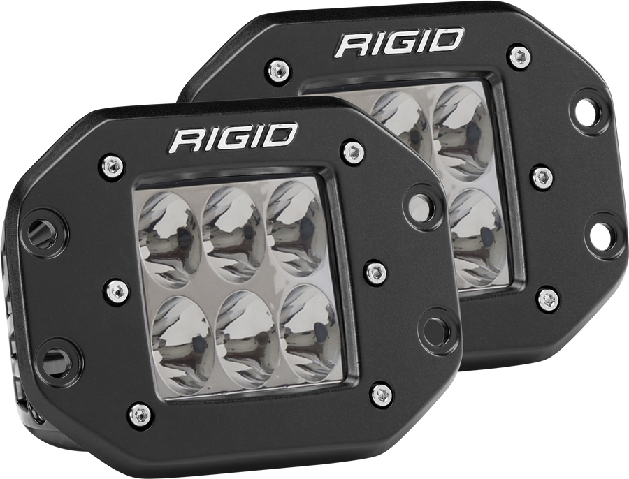Driving Flush Mount Pair D-Series Pro RIGID Industries - Default Title