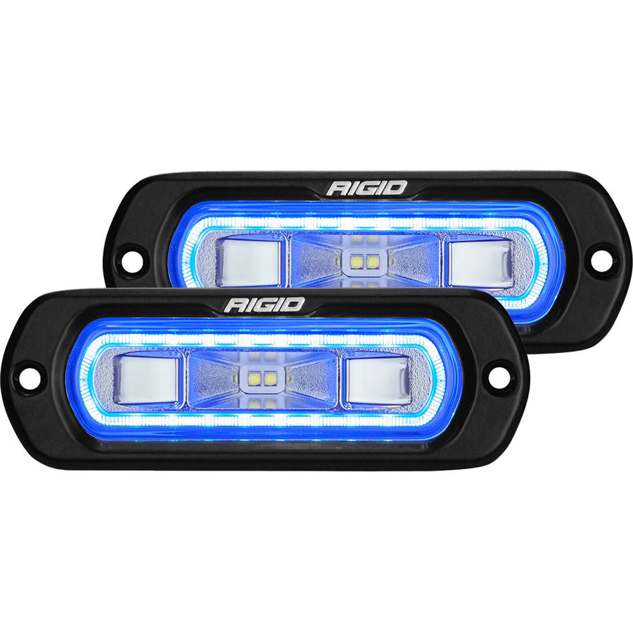 SR-L Series Off-Road Spreader Pod Blue Halo Pair Rigid Industries - Default Title