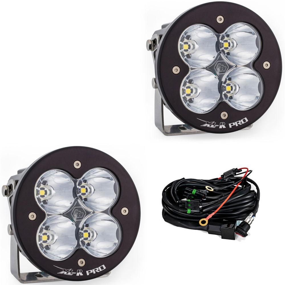 LED Light Pods High Speed Spot Pattern Pair XL R Pro Series Baja Designs - 537801