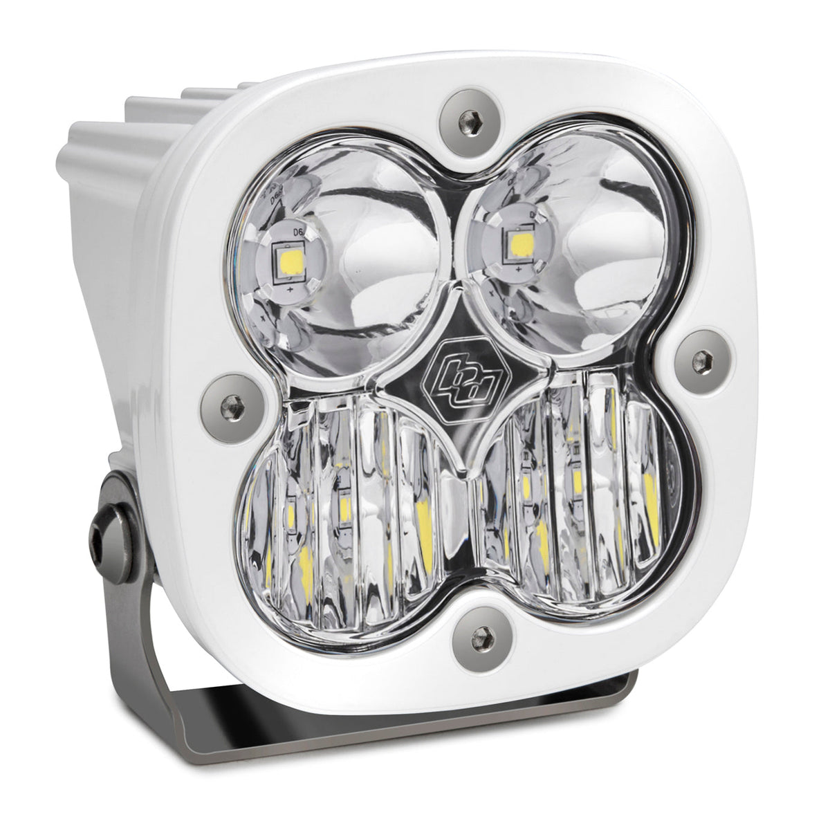 LED Light Pod Driving/Combo Pattern Clear White Squadron Sport Baja Designs - 550003WT