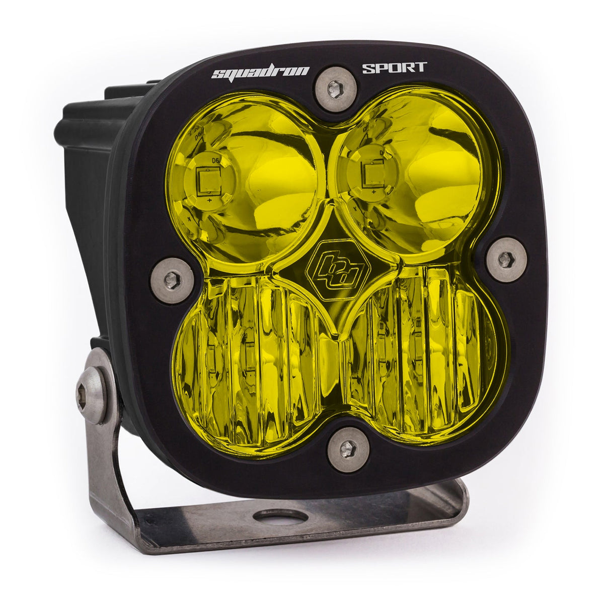 LED Light Pod Driving/Combo Pattern Baja Amber Black Squadron Sport Baja Designs - 550013