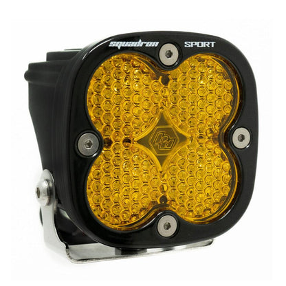 LED Light Pod Work/Scene Pattern Baja Amber Black Squadron Sport Baja Designs - 550016