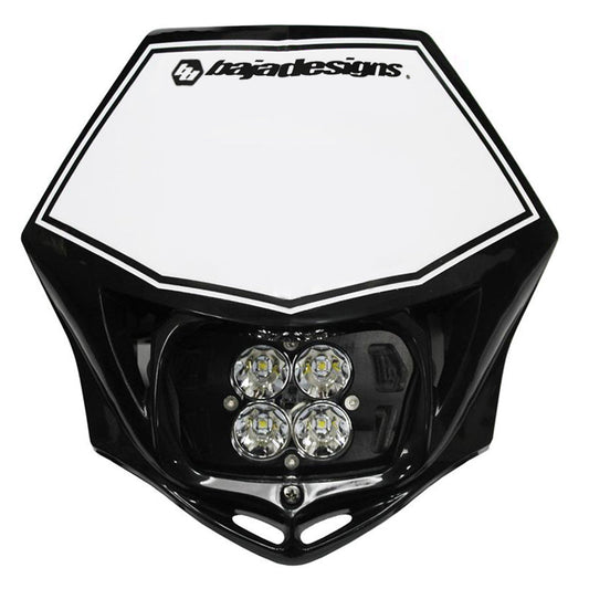 Motorcycle Race Light LED AC Black Squadron Sport Baja Designs - 557001BKAC