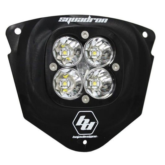 KTM Headlight Kit AC 05-07 Black Squadron Sport Baja Designs - 557041AC