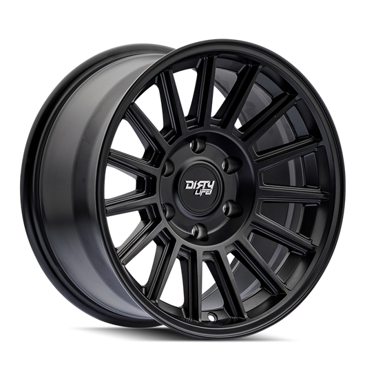 Dirty Life Journey 9316 17x8.5 / 5x127 BP / 0mm Offset / 78.1mm Hub Matte Black Wheel