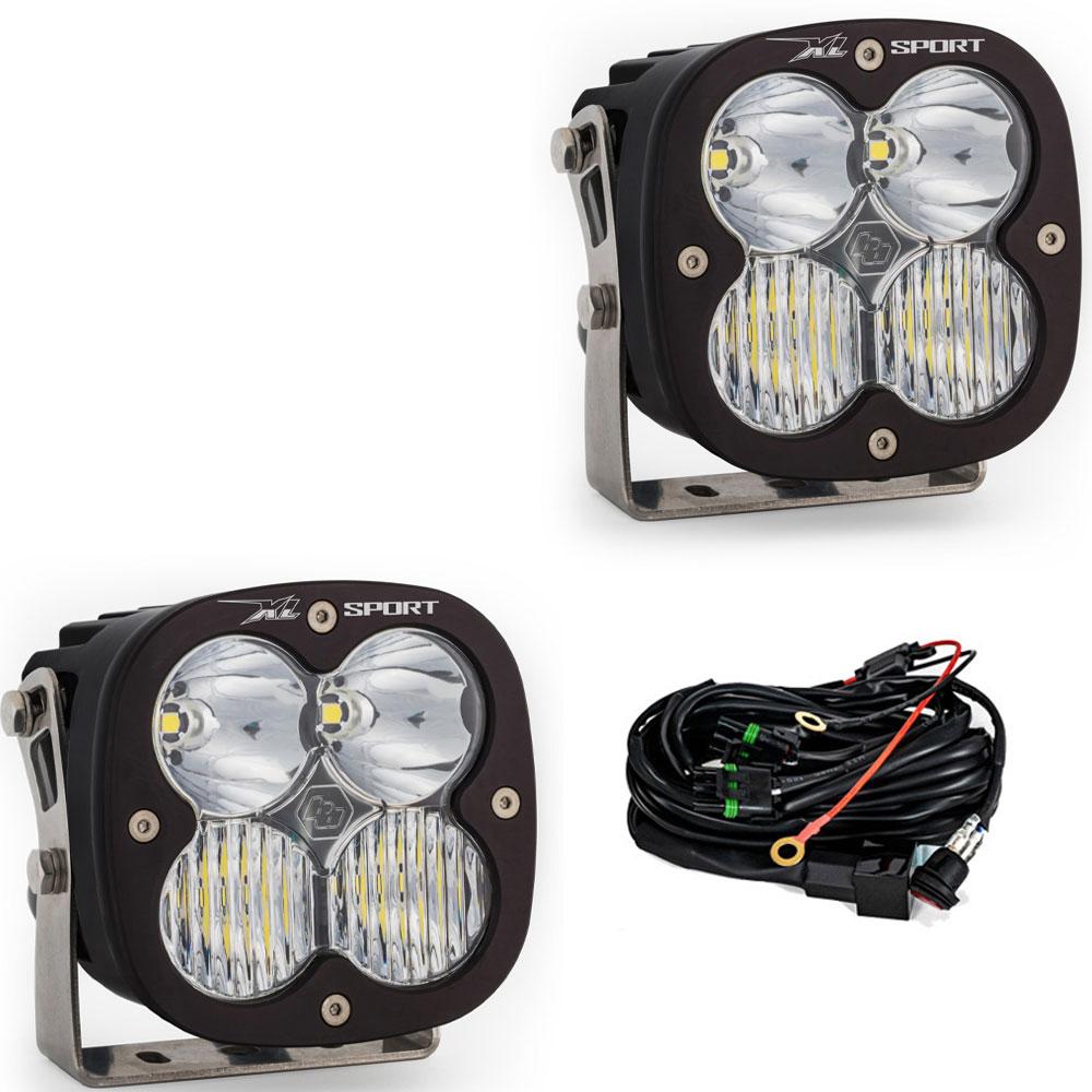 LED Light Pods Driving Combo Pattern Pair XL Sport Series Baja Designs - 567803