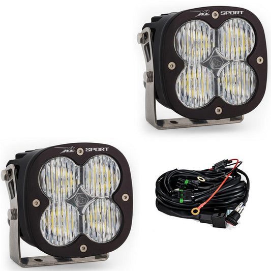 LED Light Pods Wide Cornering Pattern Pair XL Sport Series Baja Designs - 567805