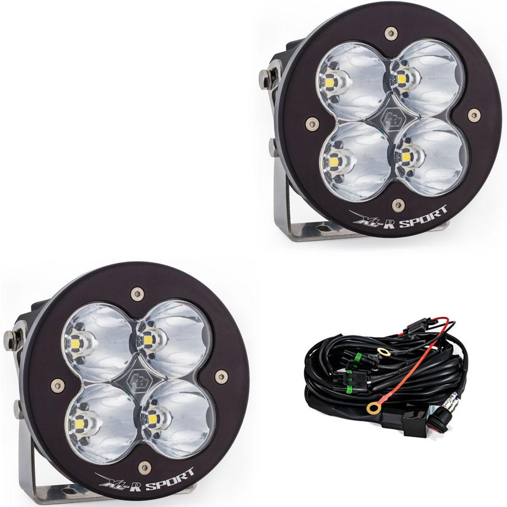 LED Light Pods High Speed Spot Pattern Pair XL R Sport Series Baja Designs - 577801