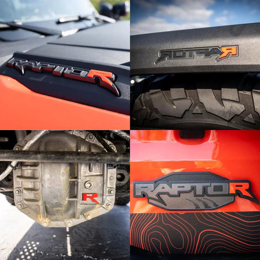 Acrylic R Inlay Kit - 2022+ Bronco Raptor