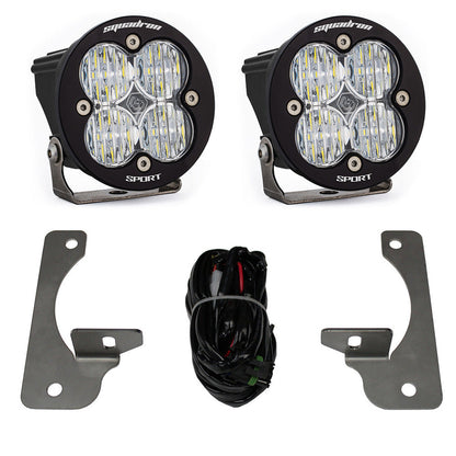 Jeep JK LED Light Kit 13-16 JK Rubicon X/10th Anne/Hard Rock Squadron-R Sport Baja Designs - 587523