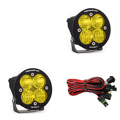 LED Light Pods Baja Amber Lens Driving/Combo Pair Squadron R Sport Baja Designs - 587813