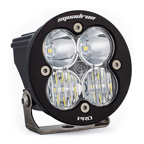 LED Light Pod Clear Lens Driving/Combo Pattern Each Squadron R Pro Baja Designs - 590003