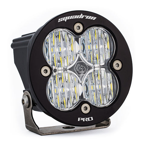 LED Light Pod Clear Lens Wide Cornering Pattern Each Squadron R Pro Baja Designs - 590005