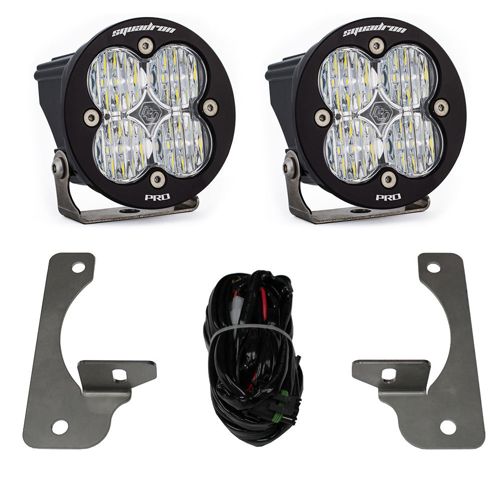 Jeep JK LED Light Kit 13-16 JK Rubicon X/10th Anne/Hard Rock Squadron-R Pro Baja Designs - 597523