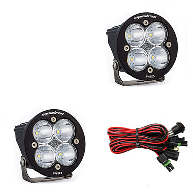 LED Light Pods Clear Lens Spot Pair Squadron R Pro Baja Designs - 597801