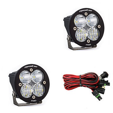 LED Light Pods Clear Lens Driving/Combo Pair Squadron R Pro Baja Designs - 597803