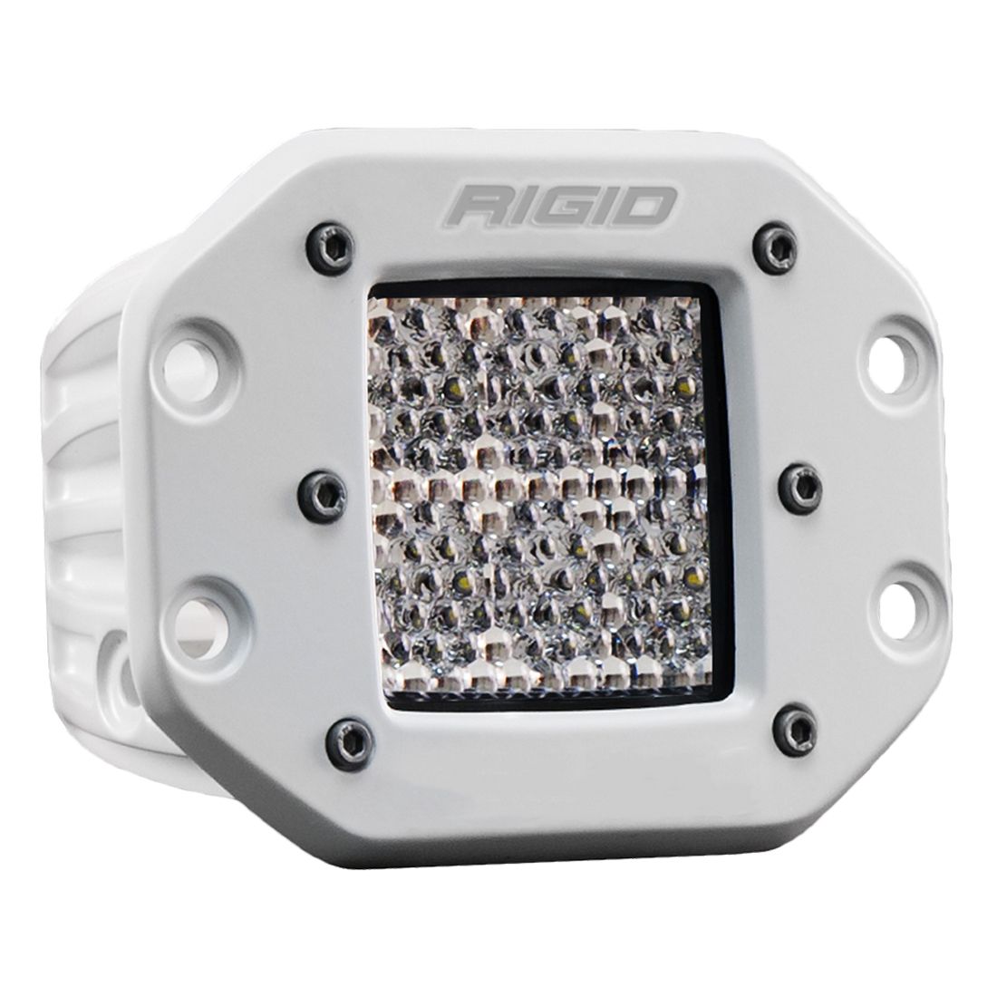 White D-Series Pro Diffused Flush Mount RIGID Industries - Default Title