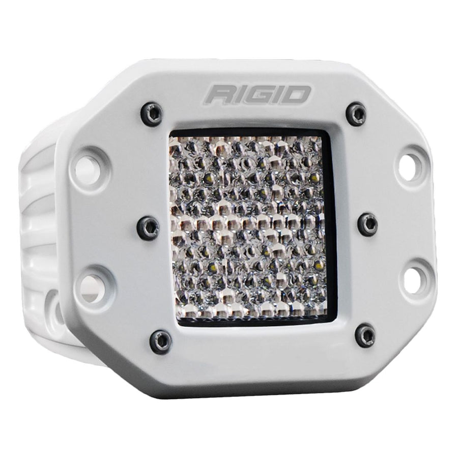 White D-Series Pro Diffused Flush Mount RIGID Industries - Default Title