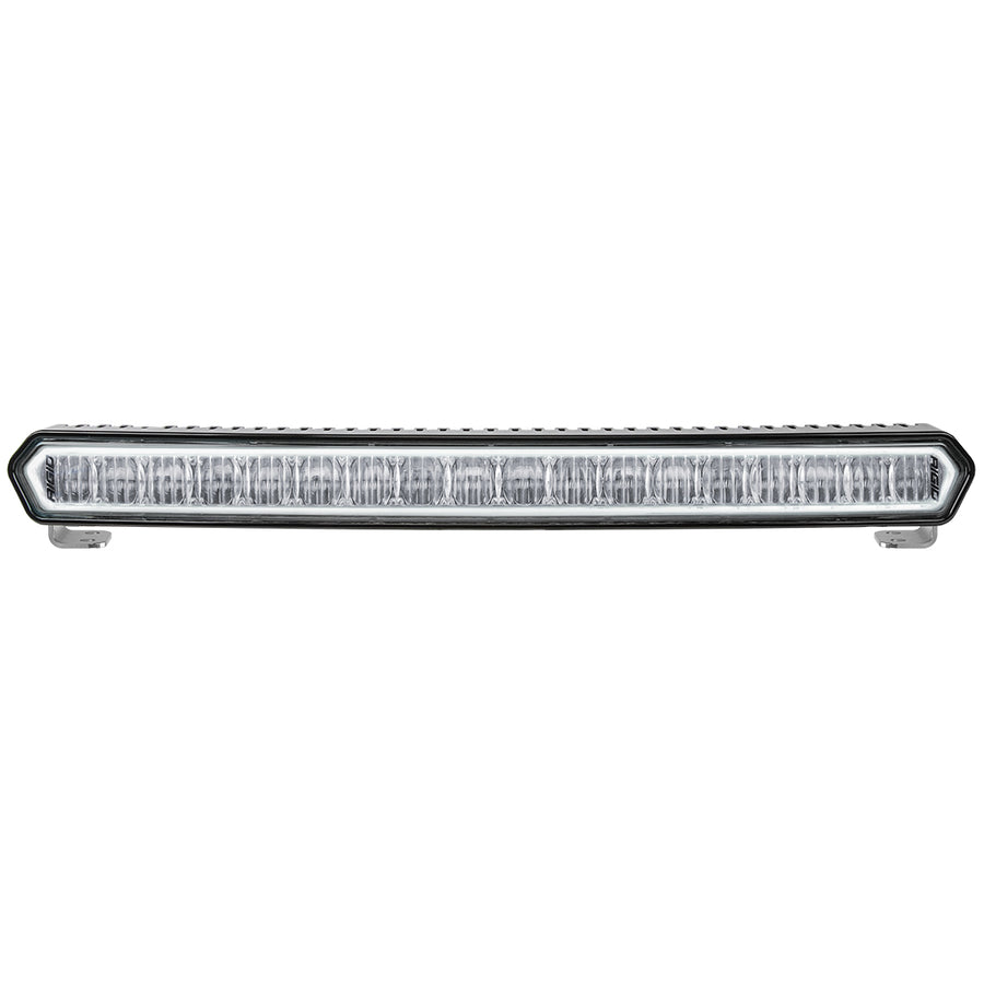 20 Inch LED Light Bar Black W/White Halo Off Road SR-L Series Rigid Industries - Default Title