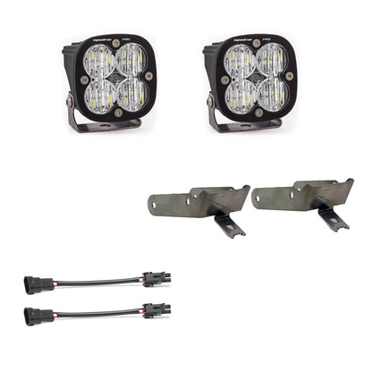 Super Duty Fog Lights Squadron Pro 99-10 Super Duty Fog Pocket Kit Baja Designs - 630818