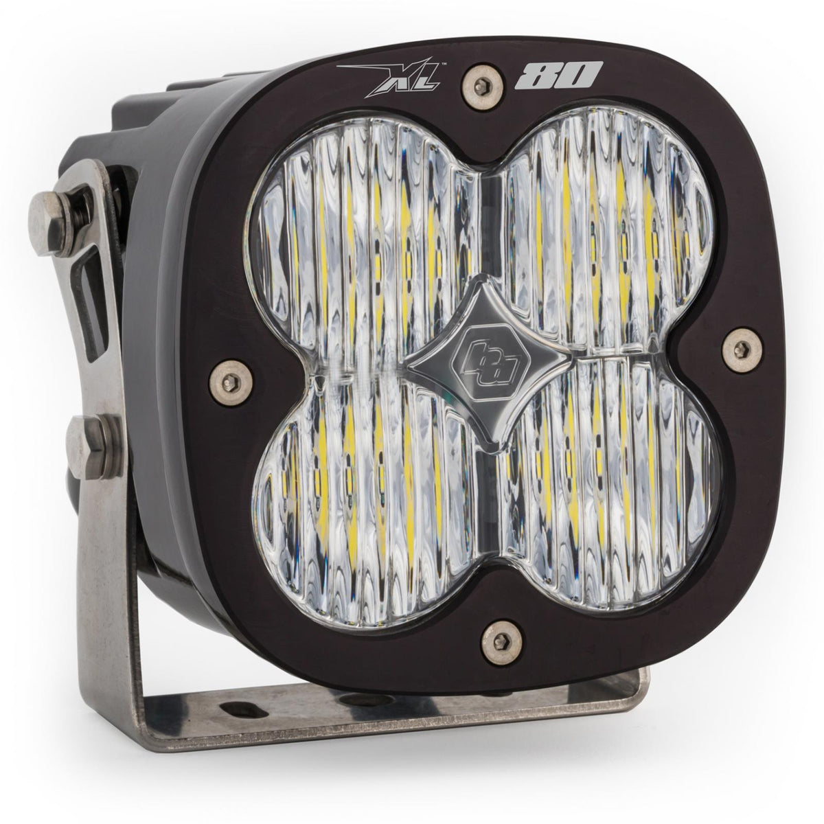 LED Light Pods Clear Lens Spot Each XL80 Wide Cornering Baja Designs - 670005