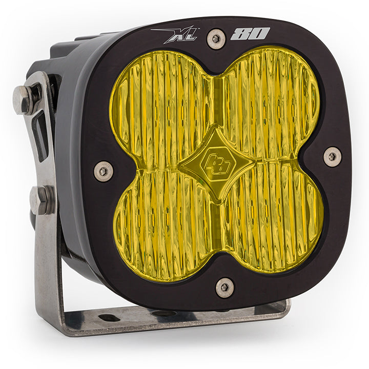 LED Light Pods Baja Amber Lens Spot Each XL80 Wide Cornering Baja Designs - 670015