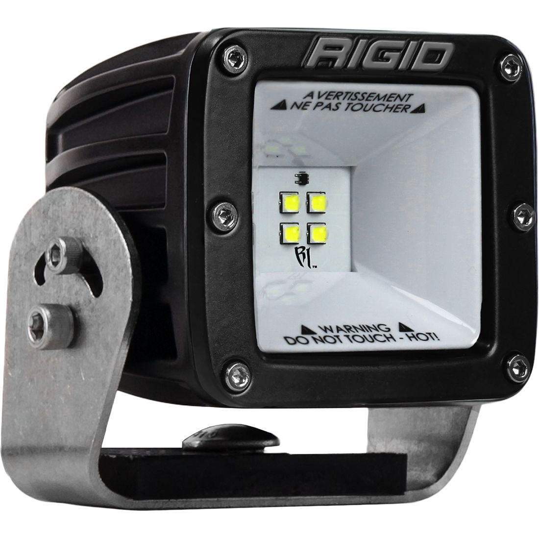 2x2 115 Degree DC Power Scene Light Black Housing RIGID Industries - Default Title