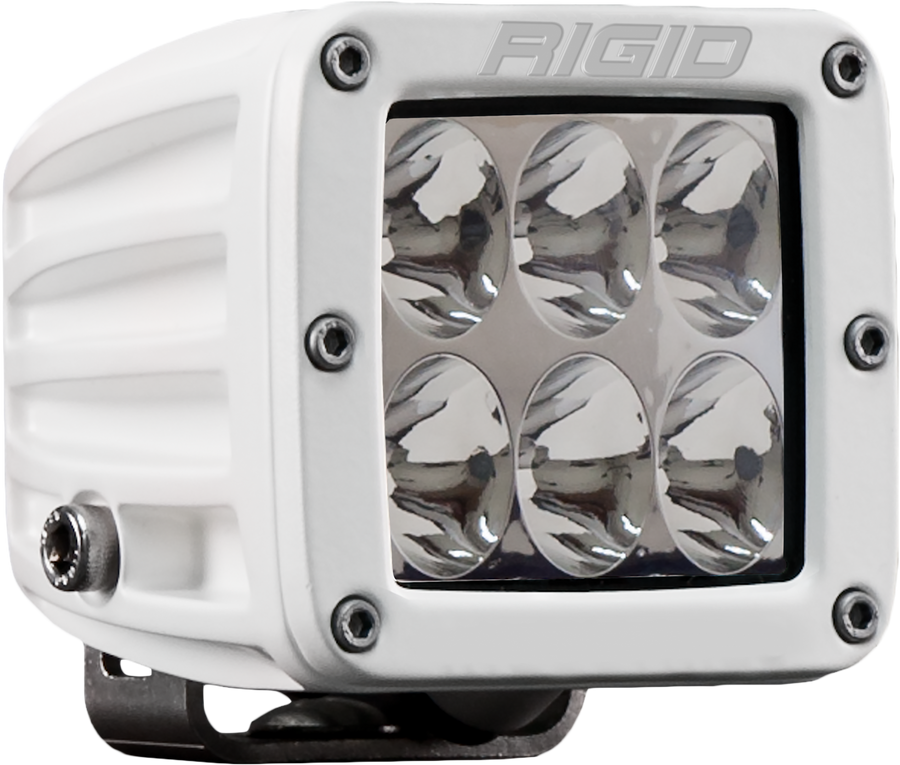 Hybrid Driving Surface Mount White Housing D-Series Pro RIGID Industries - Default Title