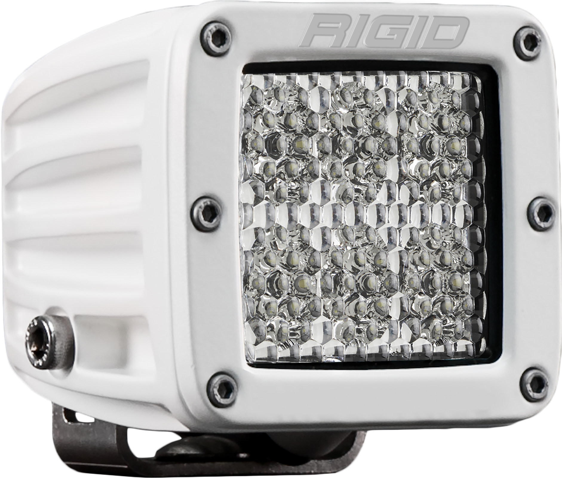 Hybrid Specter Diffused Surface Mount White Housing D-Series Pro RIGID Industries - Default Title