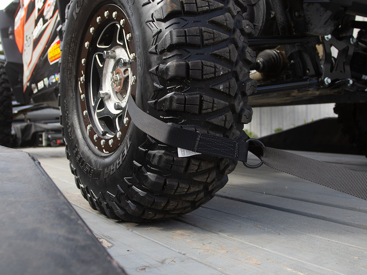 Ultimate 1.5 Inch Tire Bonnet Kit Black SpeedStrap