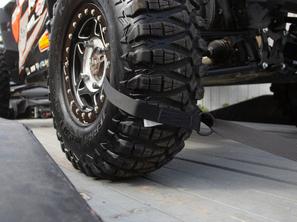 Ultimate 1.5 Inch Tire Bonnet Kit Black SpeedStrap