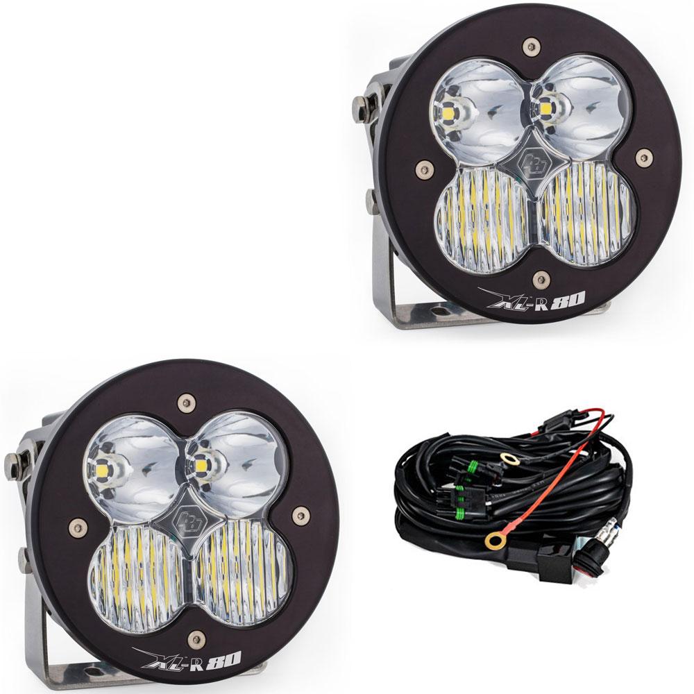 LED Light Pods Driving Combo Pattern Pair XL R 80 Series Baja Designs - 767803