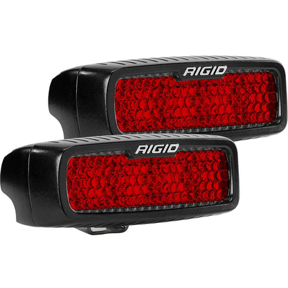 Diffused Rear Facing High/Low Surface Mount Red Pair SR-Q Pro RIGID Industries - Default Title