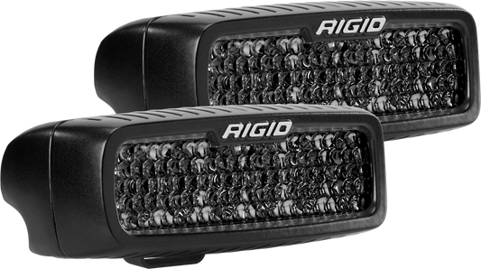Spot Diffused Midnight Surface Mount Pair SR-Q Pro RIGID Industries - Default Title