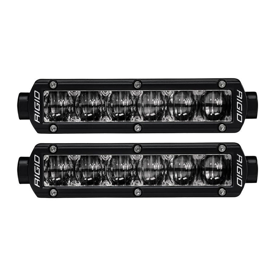 SAE 6 Inch Fog Light Pair SR-Series Pro RIGID Industries - Default Title