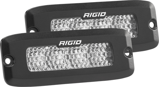 Driving Diffused Black Flush Mount Pair SR-Q Pro RIGID Industries - Default Title